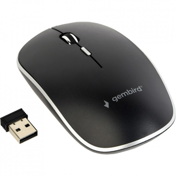 Мышка Gembird MUSW-4BS-01 Wireless Black (MUSW-4BS-01) (170684)