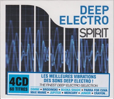 Музичний CD диск Various – Spirit Of Deep Electro (Збірка Deep House) 4cd