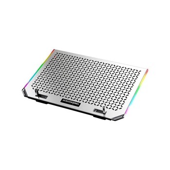Подставка для ноутбука IceCoorel 10-15.6, 680mm 1800 RPM, 2USB, 366x256x23mm, RGB (A17)