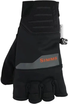 Рукавички Simms Windstopper Half Finger Glove для риболовлі Gore-Tex Windstopper вітрозахисні флісові XLL Black