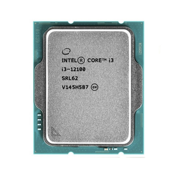 Процесор INTEL Core i3-12100 (4C/8T, 3.3GHz, 12MB, LGA1700) TRAY
