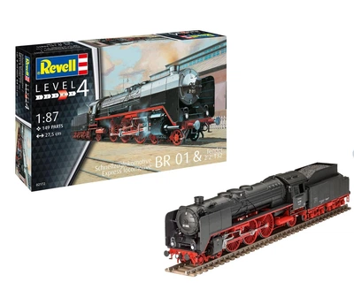 Збірна модель 1/87 Експрес-локомотив BR 01 & Tender 2'2' T32 Revell 02172