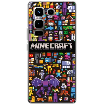 Силиконовый чехол BoxFace Infinix Note 50 Pro Plus Minecraft Mobbery (66674-up2539)