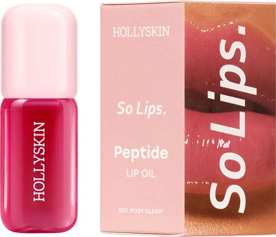 Увлажняющее масло для губ Hollyskin So Lips. Peptide Lip Oil 007. Rosy Gleam 4 мл (4823109703940)
