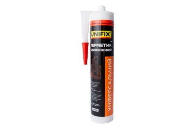Герметик силиконовый Unifix 280 мл универсальный белый (951260)
