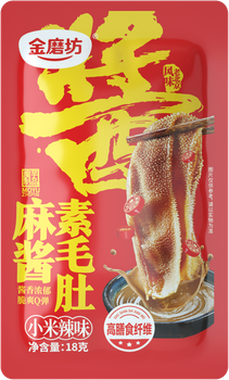 Снек вегетарианский рубец Sesame & Peanut Sauce - Hot & Spicy Golden Mill 18г