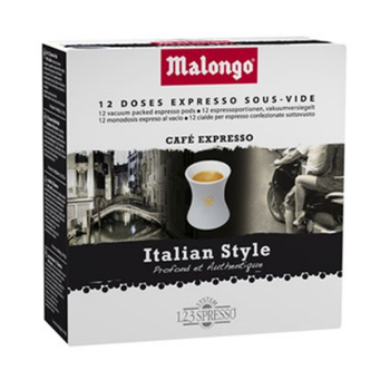 Кофе Malongo Italian style в монодозах - 12 шт