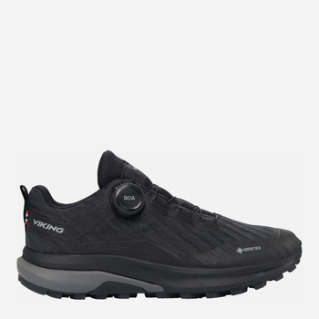 Жіночі кросівки для трекінгу з Gore-Tex Viking Anaconda Trail Low Gtx Boa W 3-53865-2 39 Чорні (7054977869637)