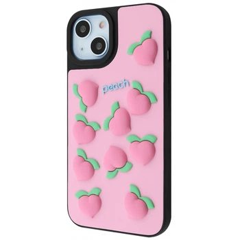 Чохол WAVE Doodle Case iPhone 15 peach