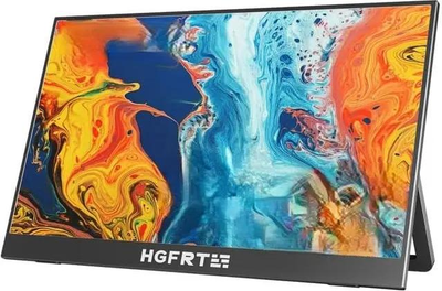 Портативный сенсорный монитор HGFRTEE 15.6" IPS Full HD