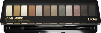 Paleta cieni do powiek Delia Cosmetics Color Master Ideal Nude 01 18 g (5901350481523)