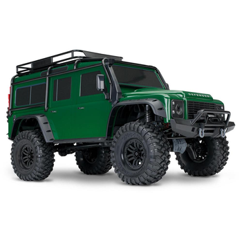 Машинка на радіокеруванні Traxxas TRX-4 1/10 Land Rover Defender Trail Rock Crawler (Green)