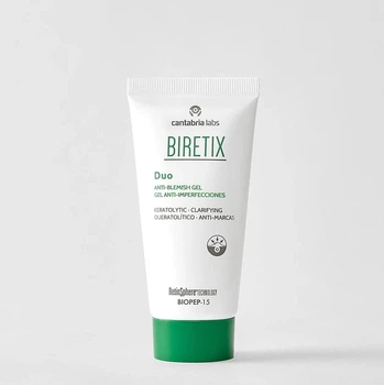Себорегулювальний гель для шкіри з акне Cantabria Labs Biretix Duo Gel Anti-Imperfections 30 мл