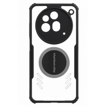Чехол - накладка Acryl Cooling Armor для Nothing Phone (3a) Pro с металлической пластиной, Black
