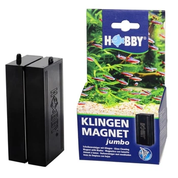 Скребок для аквариума Hobby Glass Cleaning Magnet jumbo 12 мм, магнитный