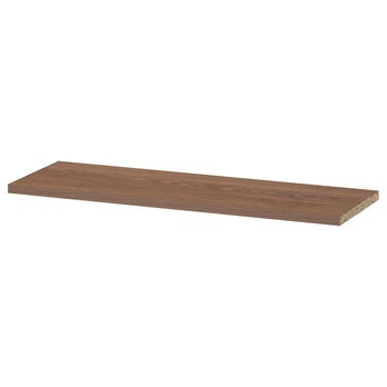 Полиця ІКЕА BILLY 76х26 см Коричневий горіх (00508659)