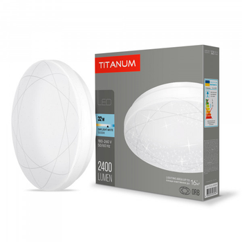 LED Светильник настенно-потолочный TITANUM 32W 5000K Орбита