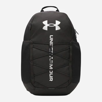 Рюкзак спортивний 26 л тканинний вміщує формат А4 Under Armour Hustle Sport 6.0 Backpack 6000397-001 Чорний (198632084854)