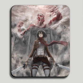 Геймерський килимок для миші "Атака титанів / Attack on Titan" №8 22x18 см