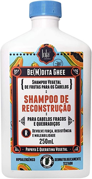 Szampon do włosów Lola Cosmetics Be(M)dita Ghee z Papaja i Keratyna oczyszczający 250 ml (7899572810833)