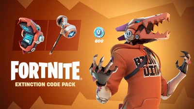 Fortnite - Extinction Code Pack + 600 V-Bucks Код активации для Xbox One/Series S|X