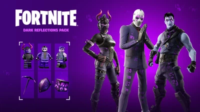 Fortnite - Dark Reflections Pack Код активации для Xbox One/Series S|X