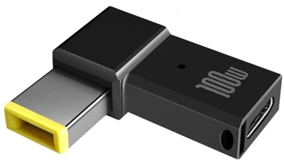 Переходник STLab PD 100W USB-C F to DC Male Jack square mouth Lenovo Thinkpad ST-Lab (PD100W-Lenovo)