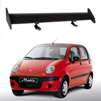 Спойлер антикрило Daewoo Matiz Део Матіз із регулюванням з алюмінієвого сплаву колір - Чорний
