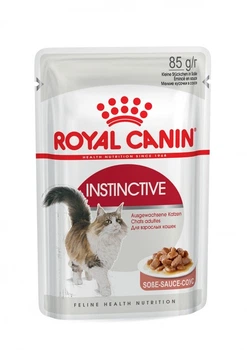 Вологий корм для дорослих котів ROYAL CANIN Роял канін INSTINCTIVE IN GRAVY 0.085 кг 12шт.