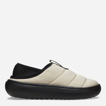 Детские слипоны для девочки Crocs Classic Puff Moc K 210589-0LK 29-30 (C12) Светло-серые (196265856275)