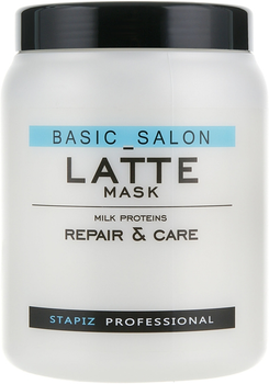Maska do włosów Stapiz Basic Salon Latte odżywcza 1 l (5904277710561)
