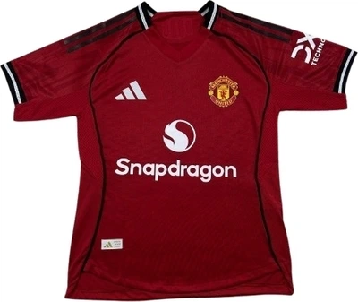 Футболка Манчестер Юнайтед (Manchester United) 2025-2026 домашня червоно-чорно-біла M F0228