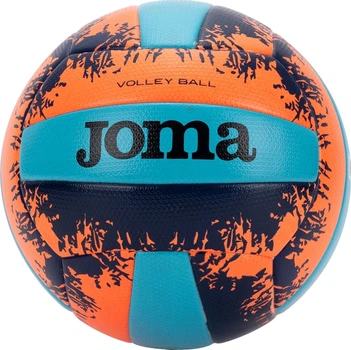 Волейбольний м'яч Joma J-PRO оранжево-темно-синьо-блакитний Розмір 5 401733.883