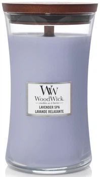 Ароматична свічка в склі Woodwick Large Lavender SPA 609 г (93492E)