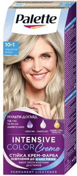 Краска для волос Palette ICC 10-1 серебристый блонд, 110 мл