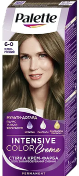 Краска для волос Palette ICC 6-0 темно-русый, 110 мл