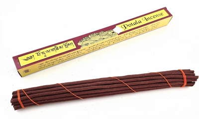 Аромапалочки тибетские Potala Incense, натуральные пыльцевые, 26 см 9002