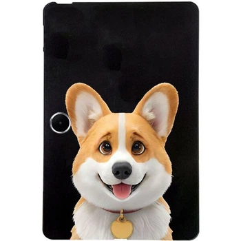 Защитный чехол Deexe Animal Series для Oppo Pad SE / OnePlus Pad Lite - Corgi