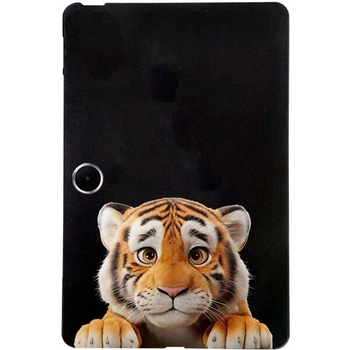Защитный чехол Deexe Animal Series для Oppo Pad SE / OnePlus Pad Lite - Little Tiger