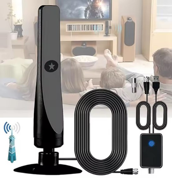 ТВ-антенна для Т2 с усилением телевизионная антенна DVB-T2 антенна HD TV Antenna 1080p
