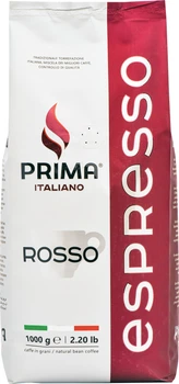 Кофе жареный в зернах Prima Italiano Espresso Rosso 1 кг (4820287550175)
