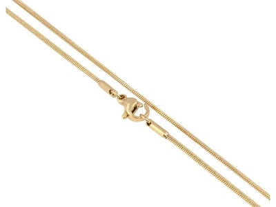 Ланцюжок Xuping метал колір 18K "Плетіння Ювелірний шнур 4-х гранний довжина 46см х 1.5мм (166159)