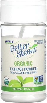 Підсолоджувач стевія Now Foods Better Stevia порошок 28 г (733739069603)