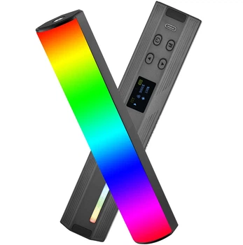 Портативная светодиодная лампа Andoer W200RGB | заполняющий видео свет с разноцветной RGB подсветкой на штатив