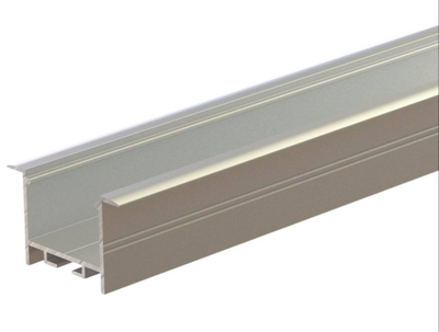 Wpuszczany profil do taśm MPL 24mm ALU anoda srebrny 2-rzędowy do 2010mm GROOVEanoda silver 2-raw 24m AL24-G01-AS-3030 (5902135165676)