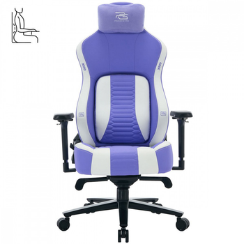 Кресло для геймеров Proove Gaming Geek White/Purple