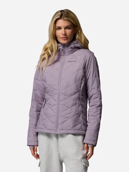 Куртка демісезонна з капюшоном жіноча Columbia Omni-Shield Omni-Heat Reflective Heavenly Hooded Jacket 1738151CLB-554 S Бузкова (0990060171669_0198711194016)