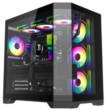 Корпус GameMax HYPE-A Black Без БЖ