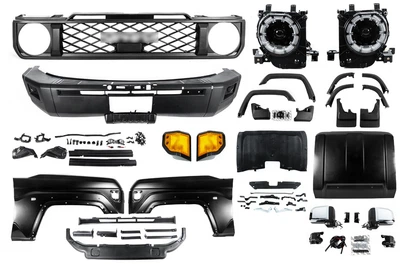 Комплект рестайлинга 2024 для Toyota Land Cruiser 70 1984- гг
