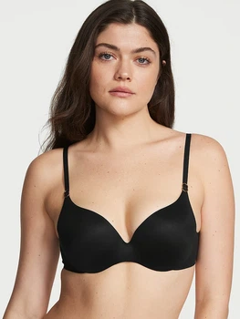 Бюстгальтер Victoria's Secret Light Push-Up Perfect Shape Bra 34C Чорний (26650617)